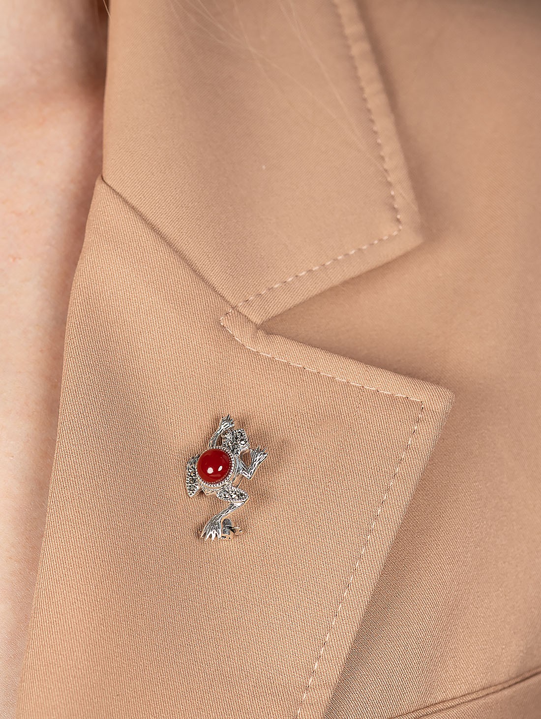 91619 Брошь (Ag 925)