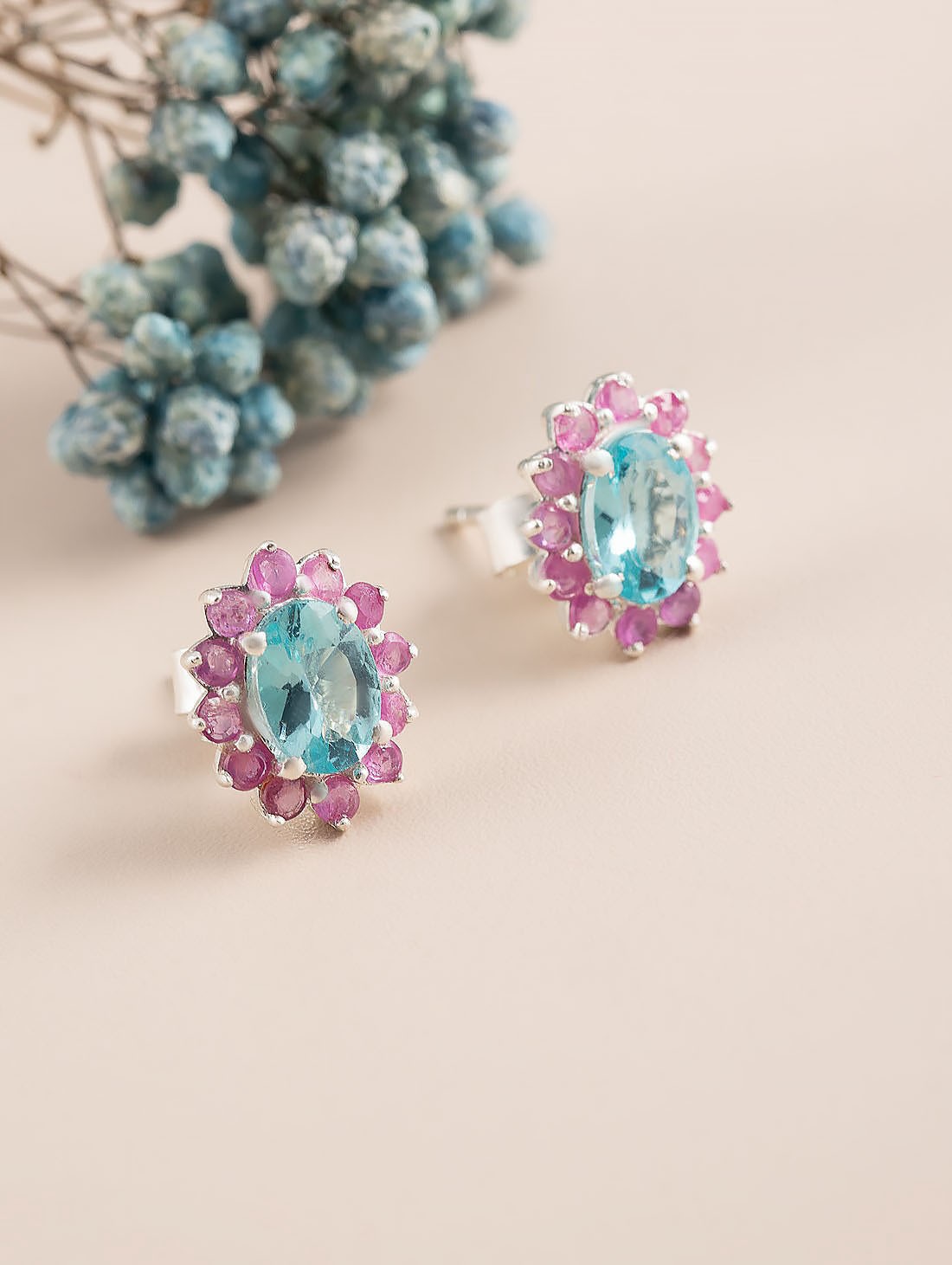 9444 Серьги пуссеты (Ag 925)