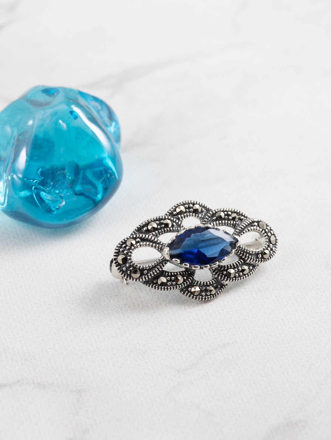 91628 Брошь (Ag 925)