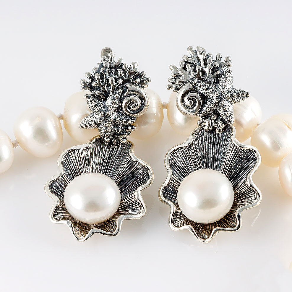 055863 Серьги (Ag 925)