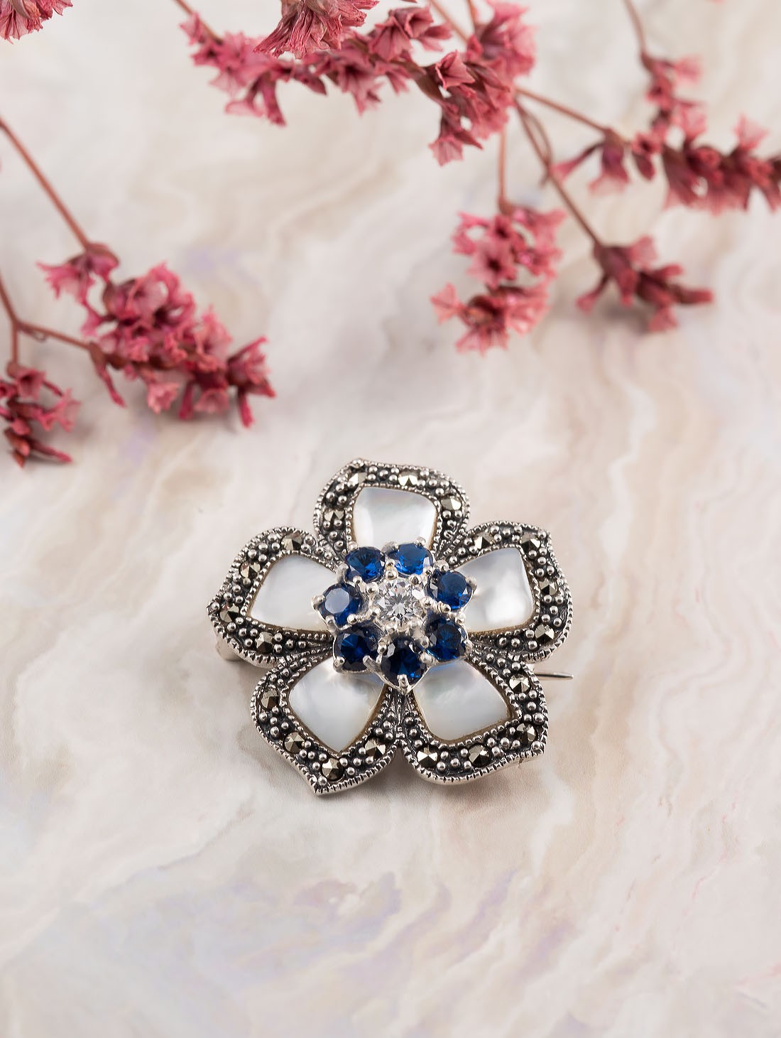 91532 Брошь-кулон (Ag 925)