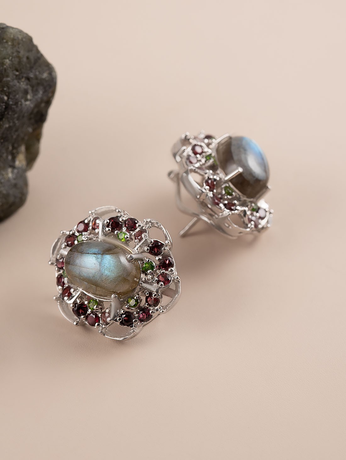 022249 Серьги (Ag 925)