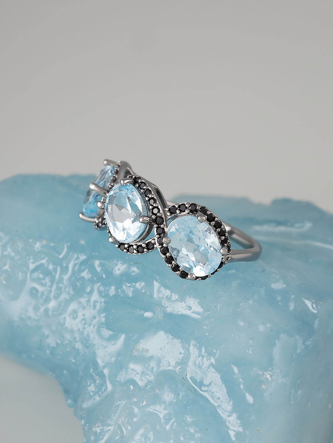 К548Т Топаз Кольцо (Ag 925)