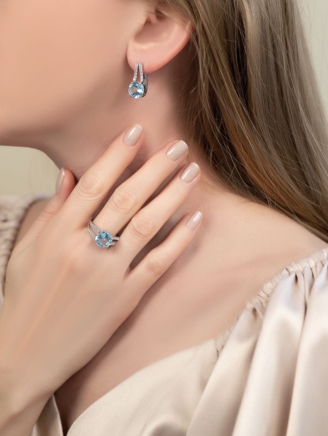 100796 Серьги (Ag 925)