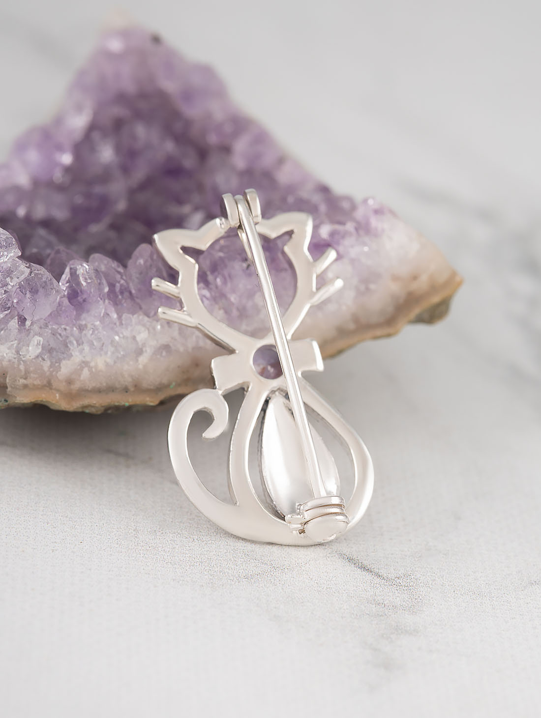 91660 Брошь (Ag 925)