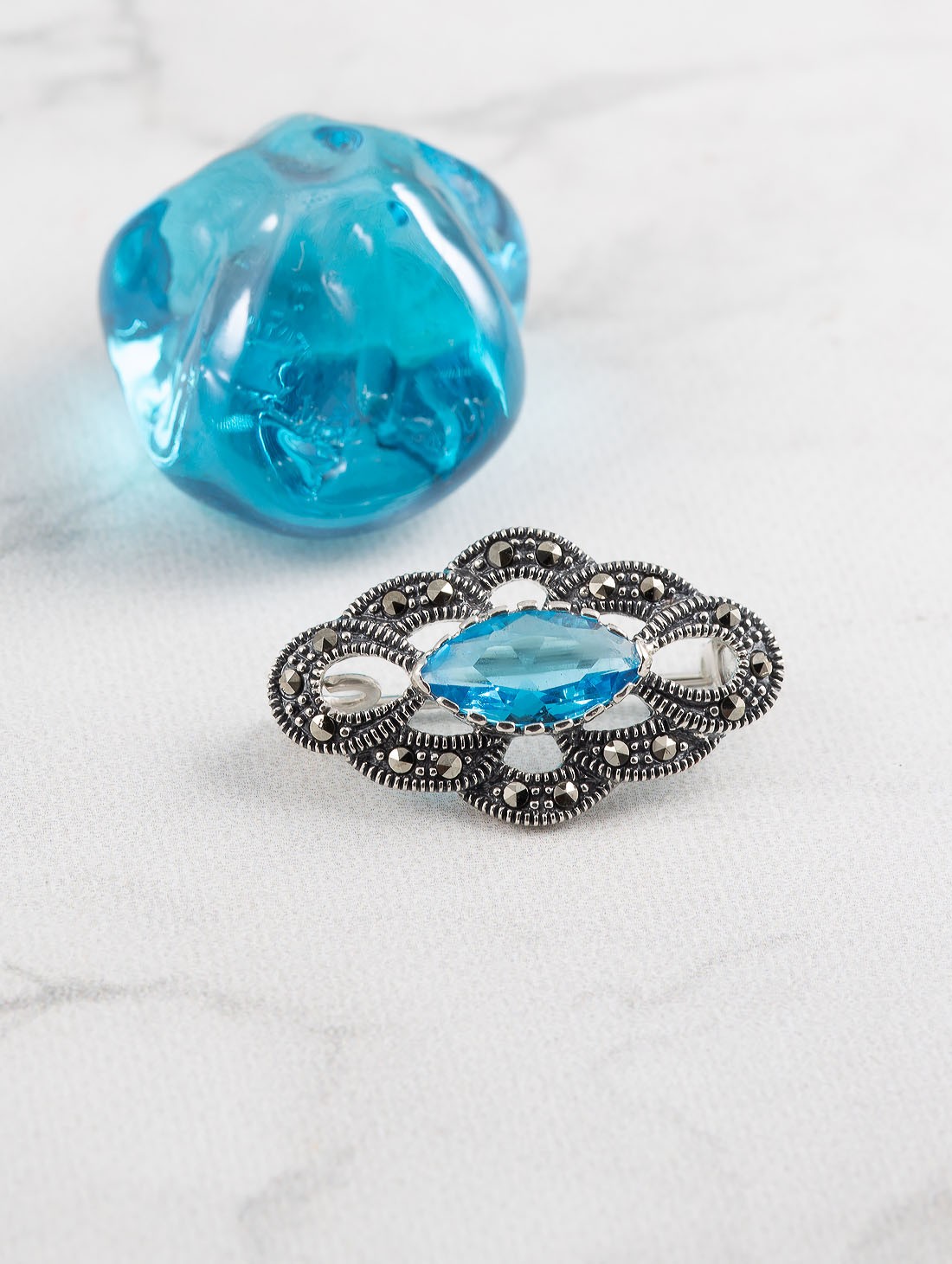 91627 Брошь (Ag 925)