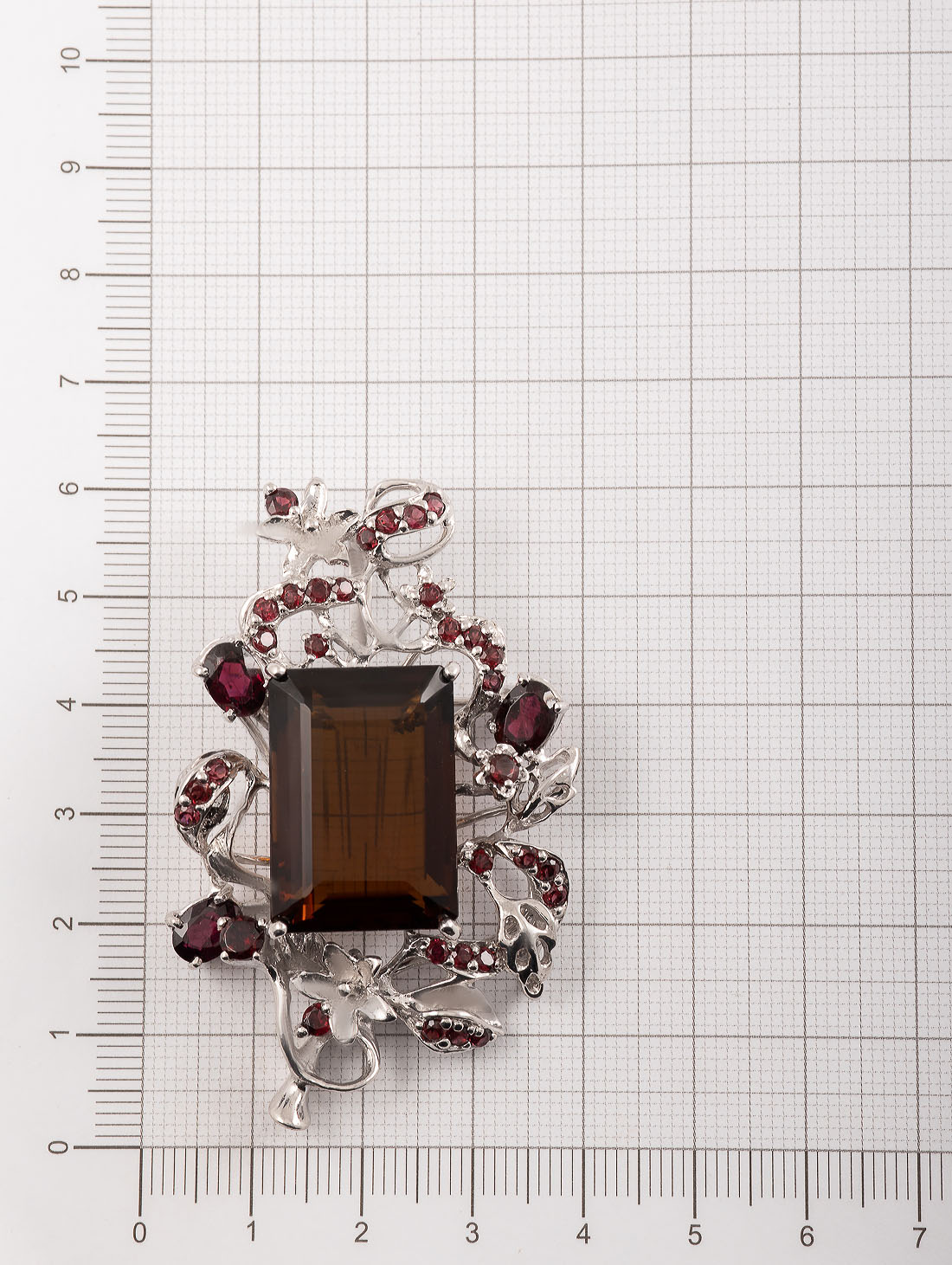 042368 Брошь-кулон (Ag 925)