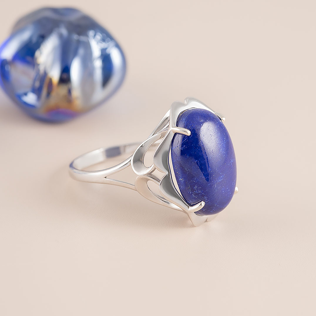 0575R Лазурит Кольцо (Ag 925)