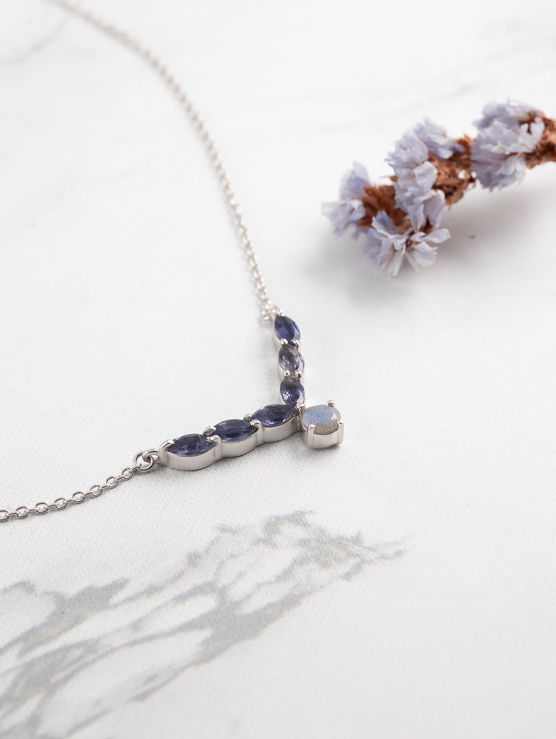 95963 Колье (Ag 925)