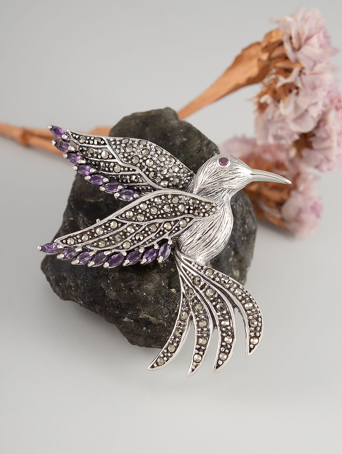 91588 Брошь (Ag 925)