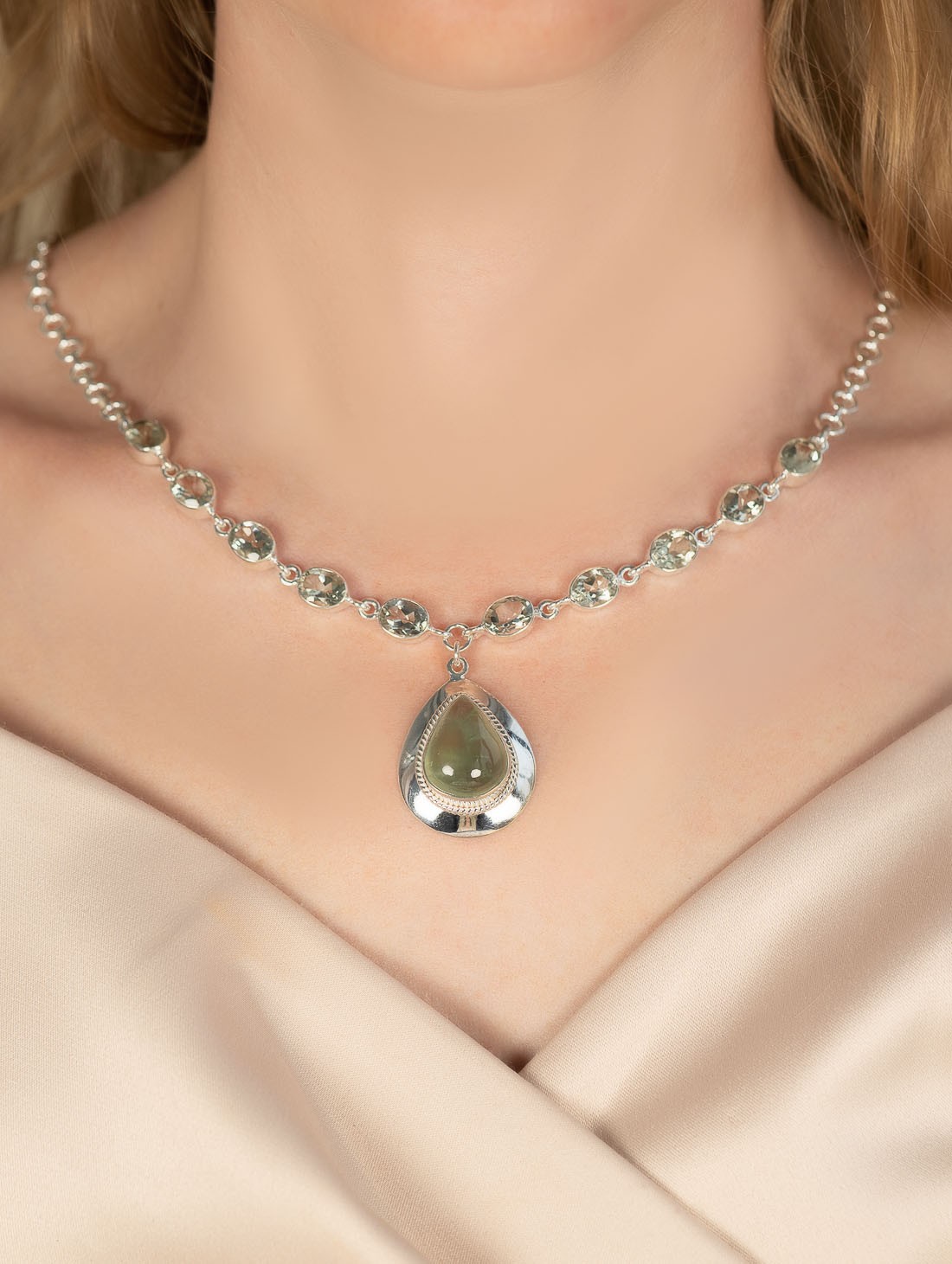 98856 Колье (Ag 925)