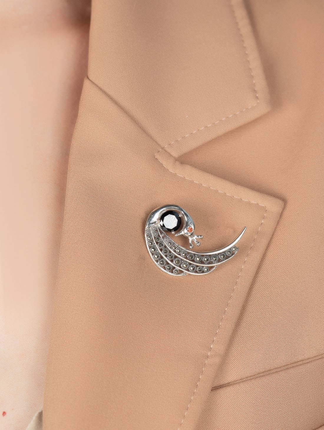 91624 Брошь (Ag 925)