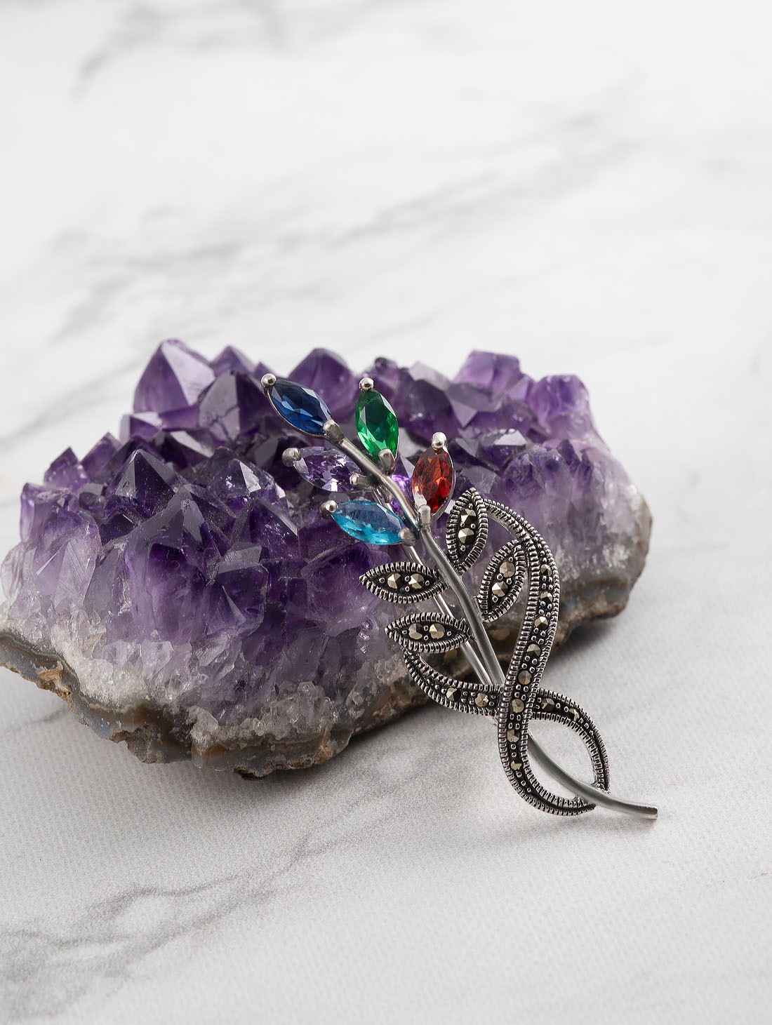 91633 Брошь (Ag 925)