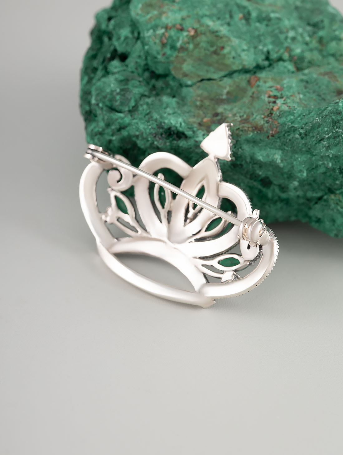 91542 Брошь (Ag 925)