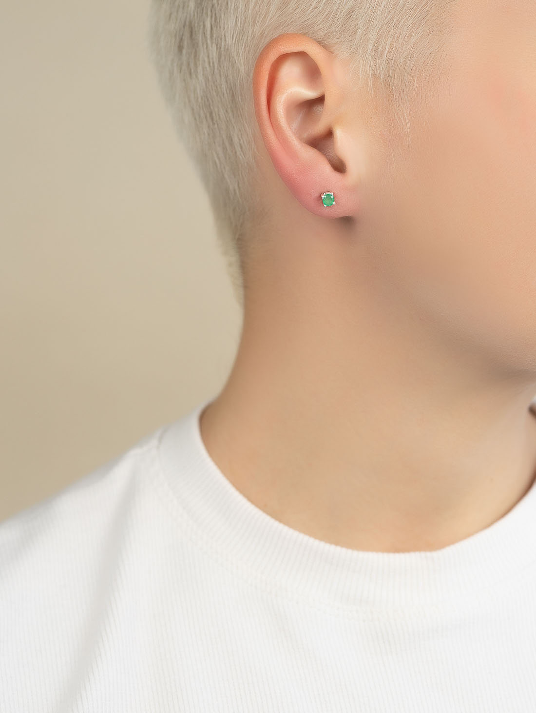 9352 Серьги пуссеты (Ag 925)