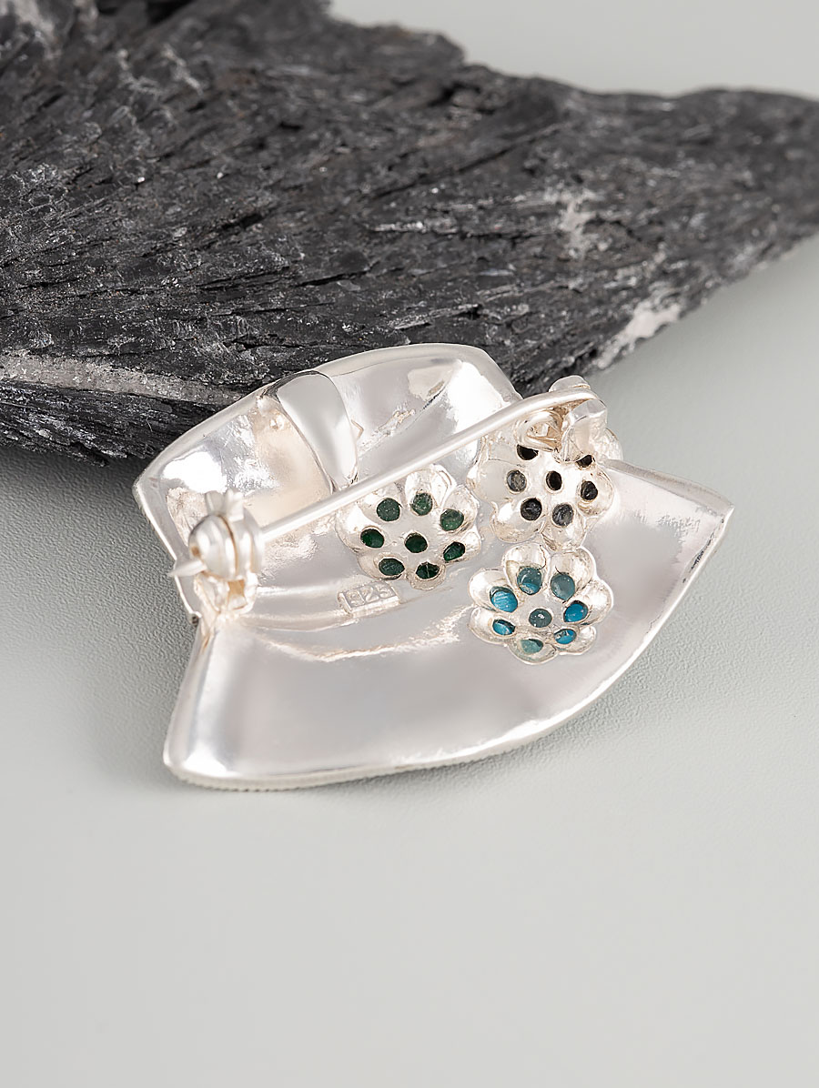 91511 Брошь-кулон (Ag 925)