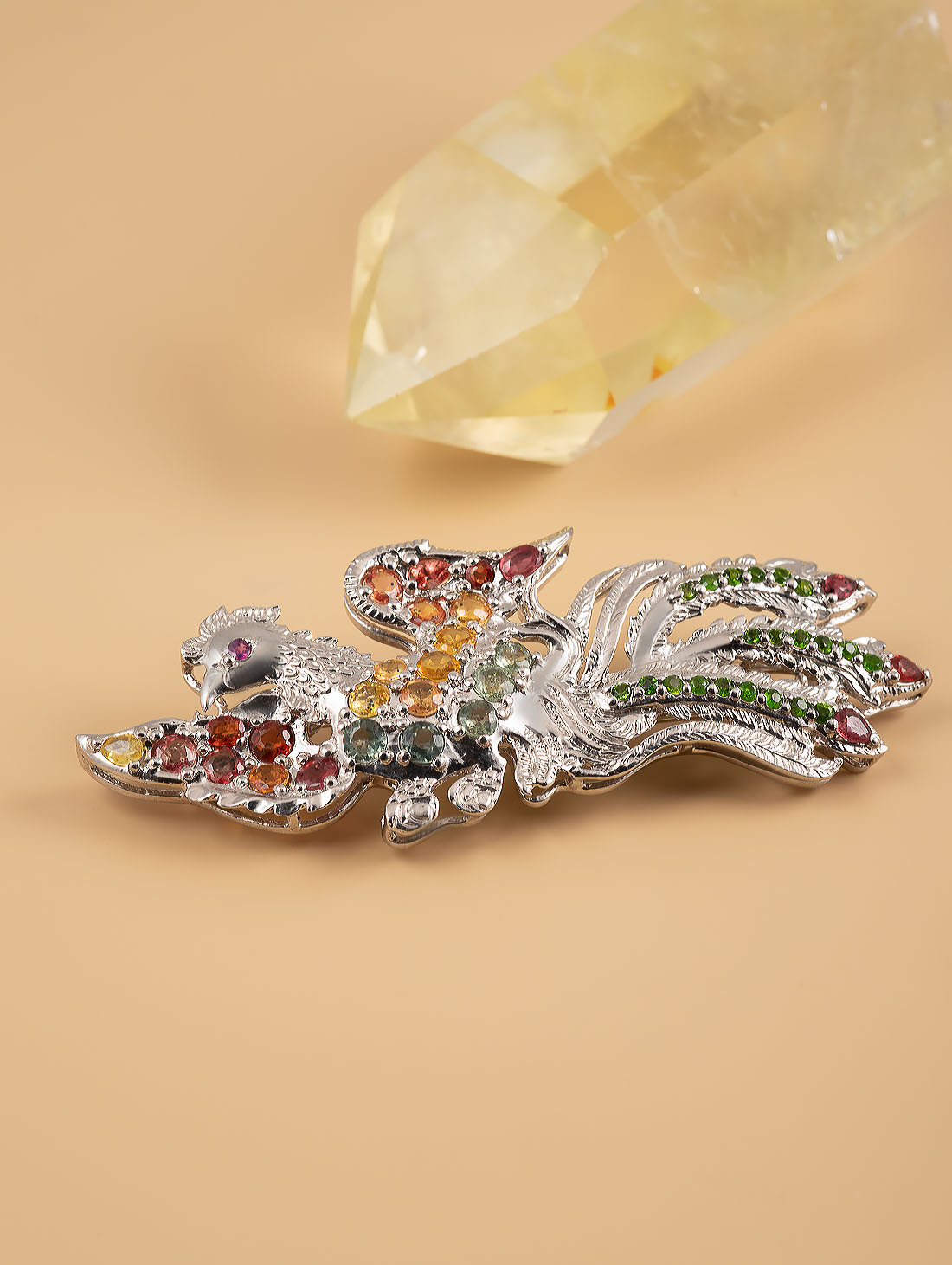 042362 Брошь-кулон (Ag 925)