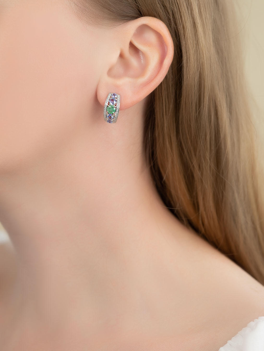 СГ203313 ИТФ Серьги (Ag_925)