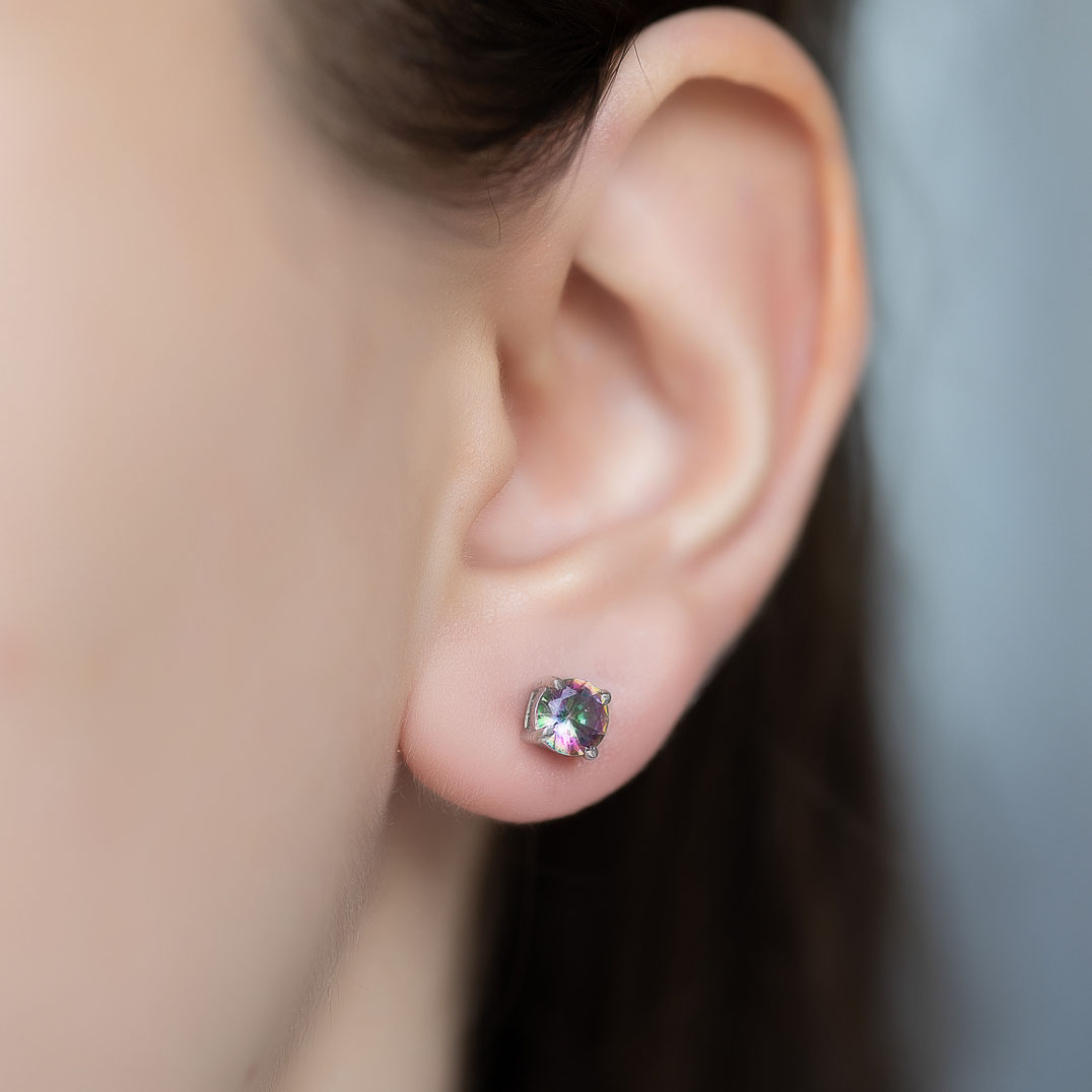 9238 Серьги пуссеты (Ag 925)