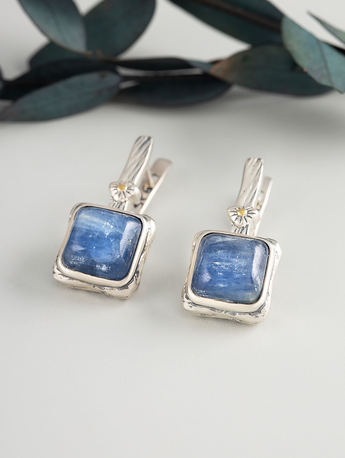 Err1260z Кианит Серьги (Ag 925)