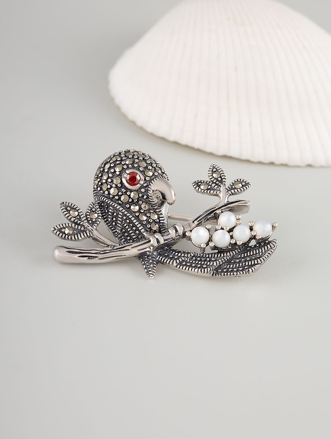 91554 Брошь (Ag 925)