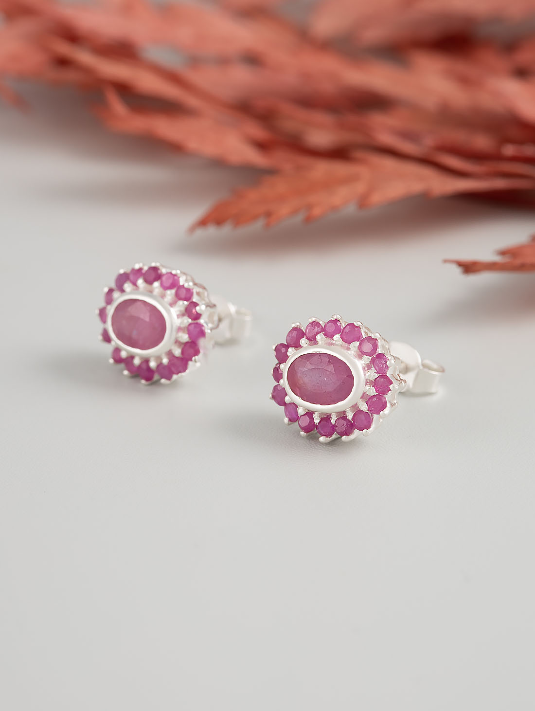 9372 Серьги пуссеты (Ag 925)