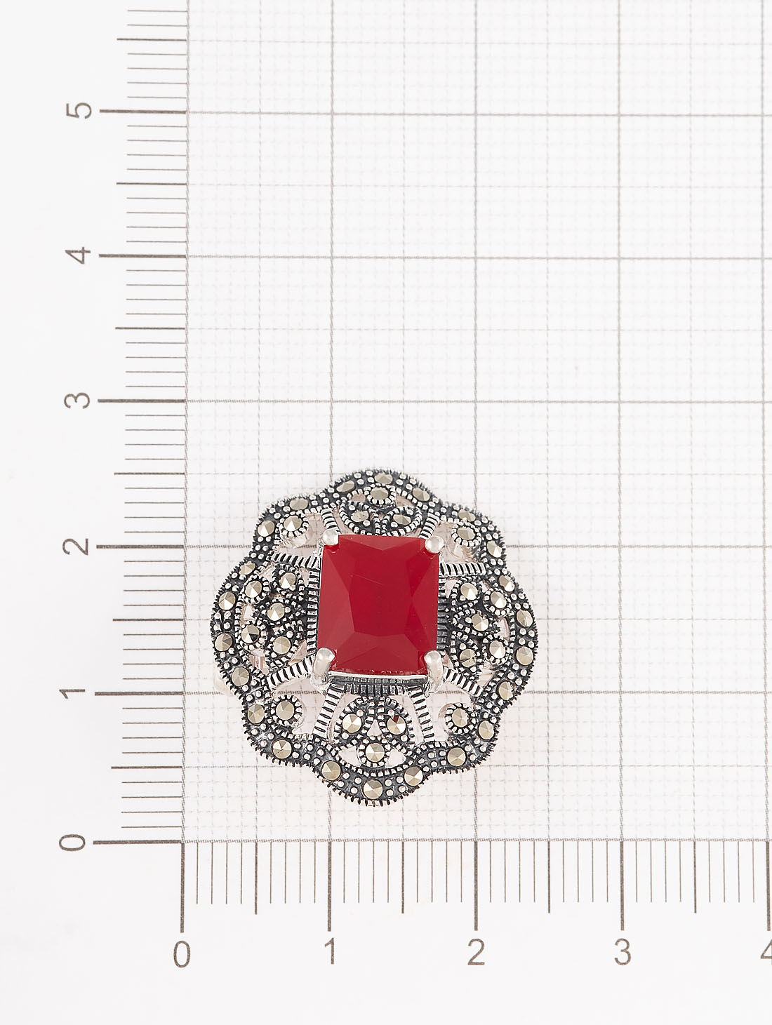 91582 Брошь (Ag 925)