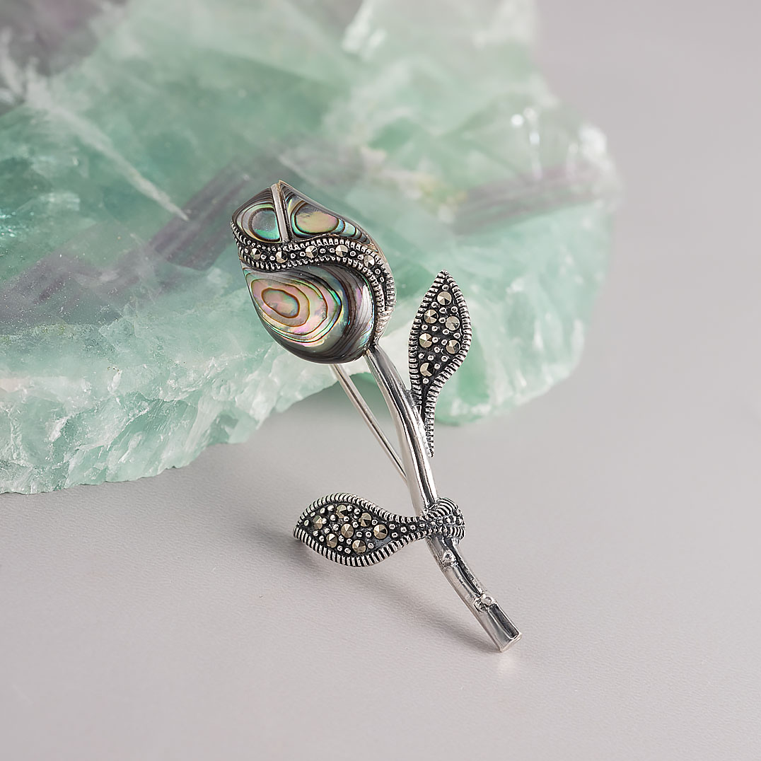 91371 Брошь (Ag 925)