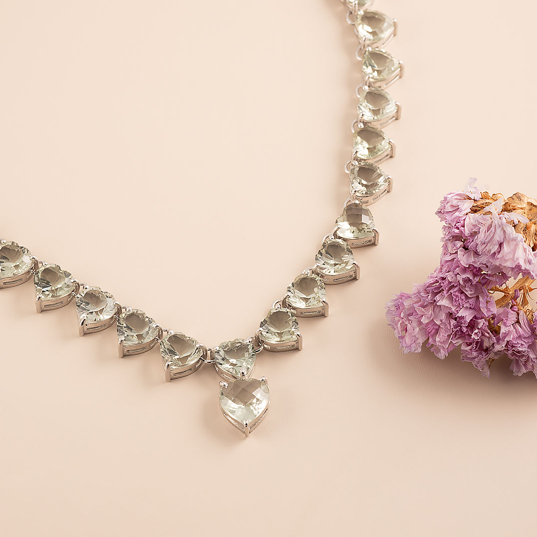 1300121 Колье (Ag 925)