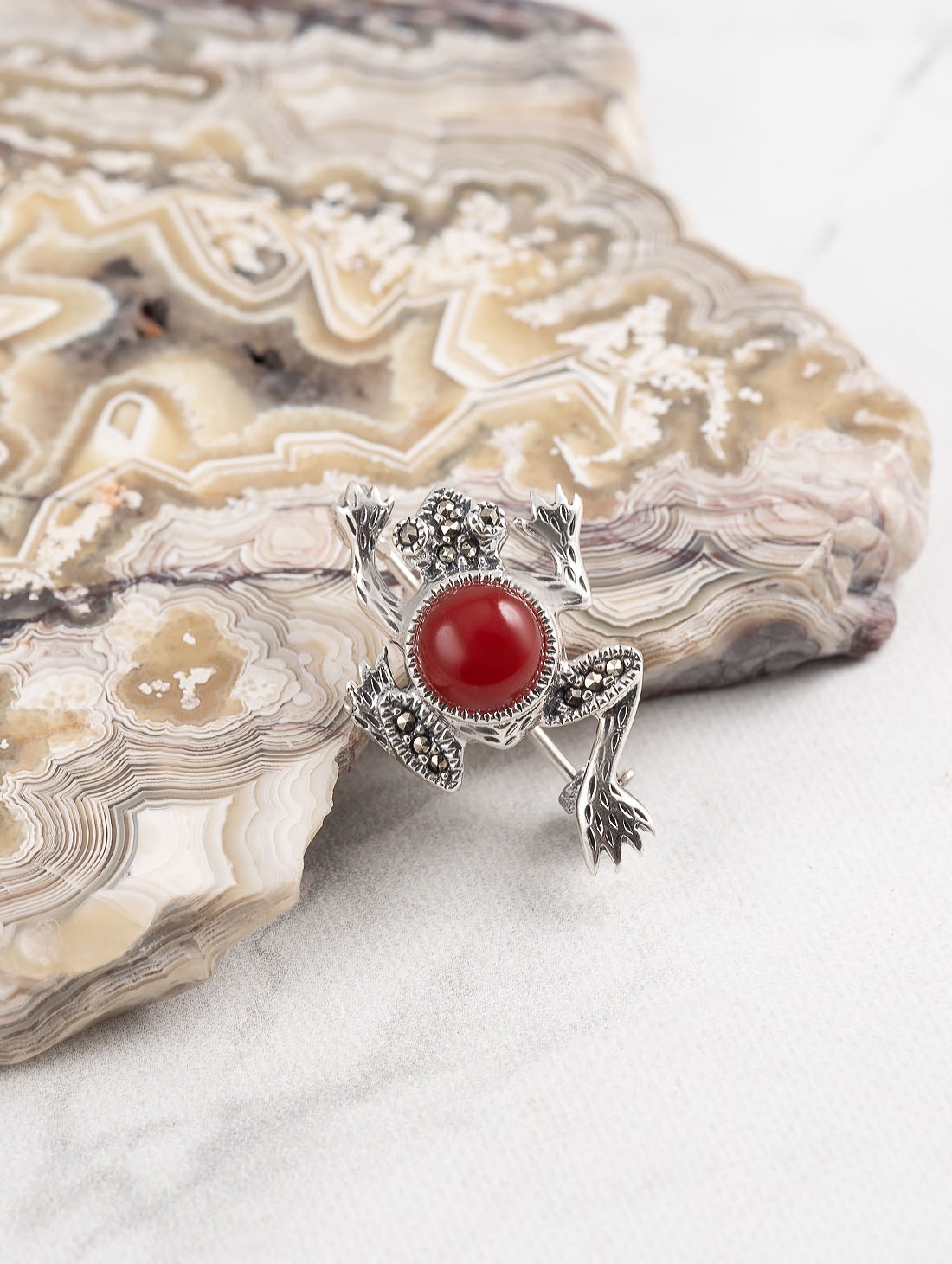 91619 Брошь (Ag 925)