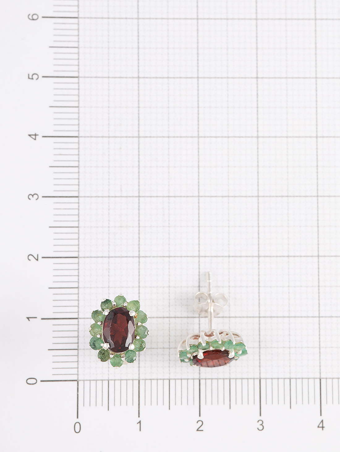 9396 Серьги пуссеты (Ag 925)