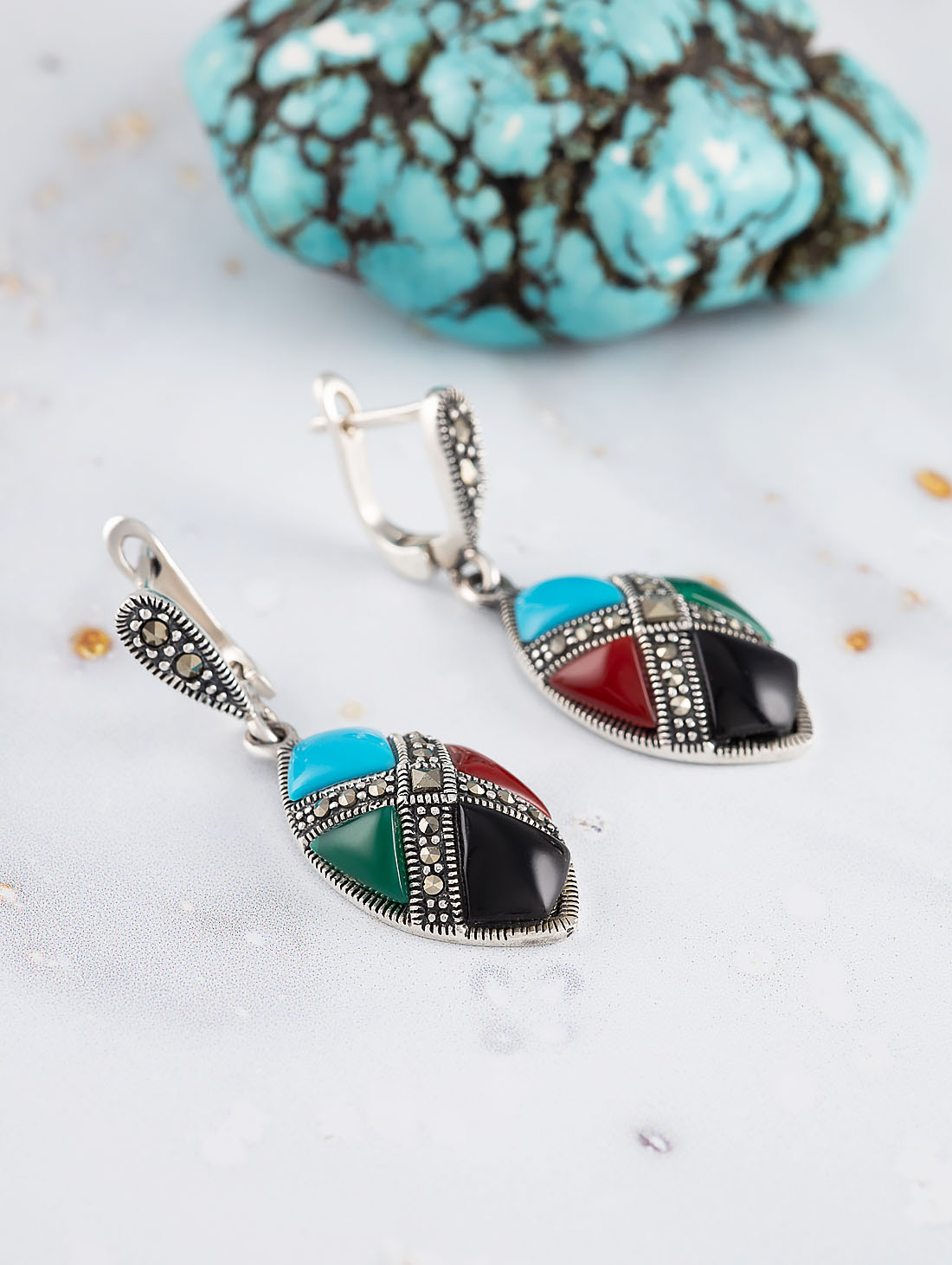 300130 Серьги (Ag 925)