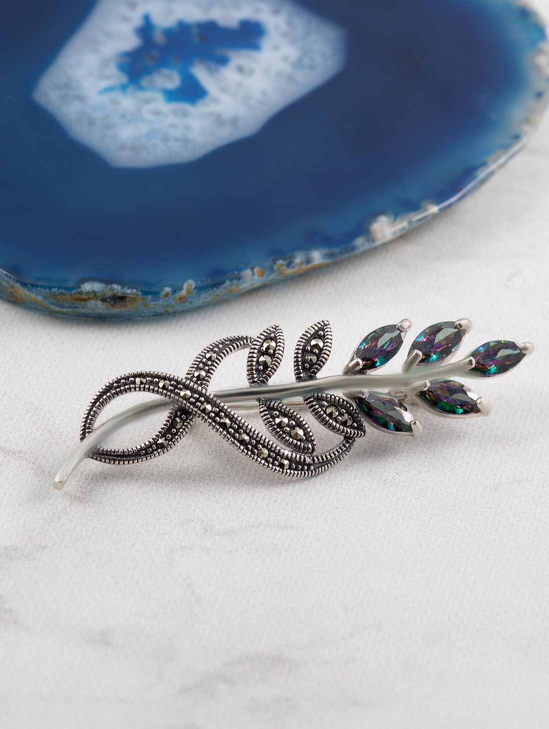 91635 Брошь (Ag 925)