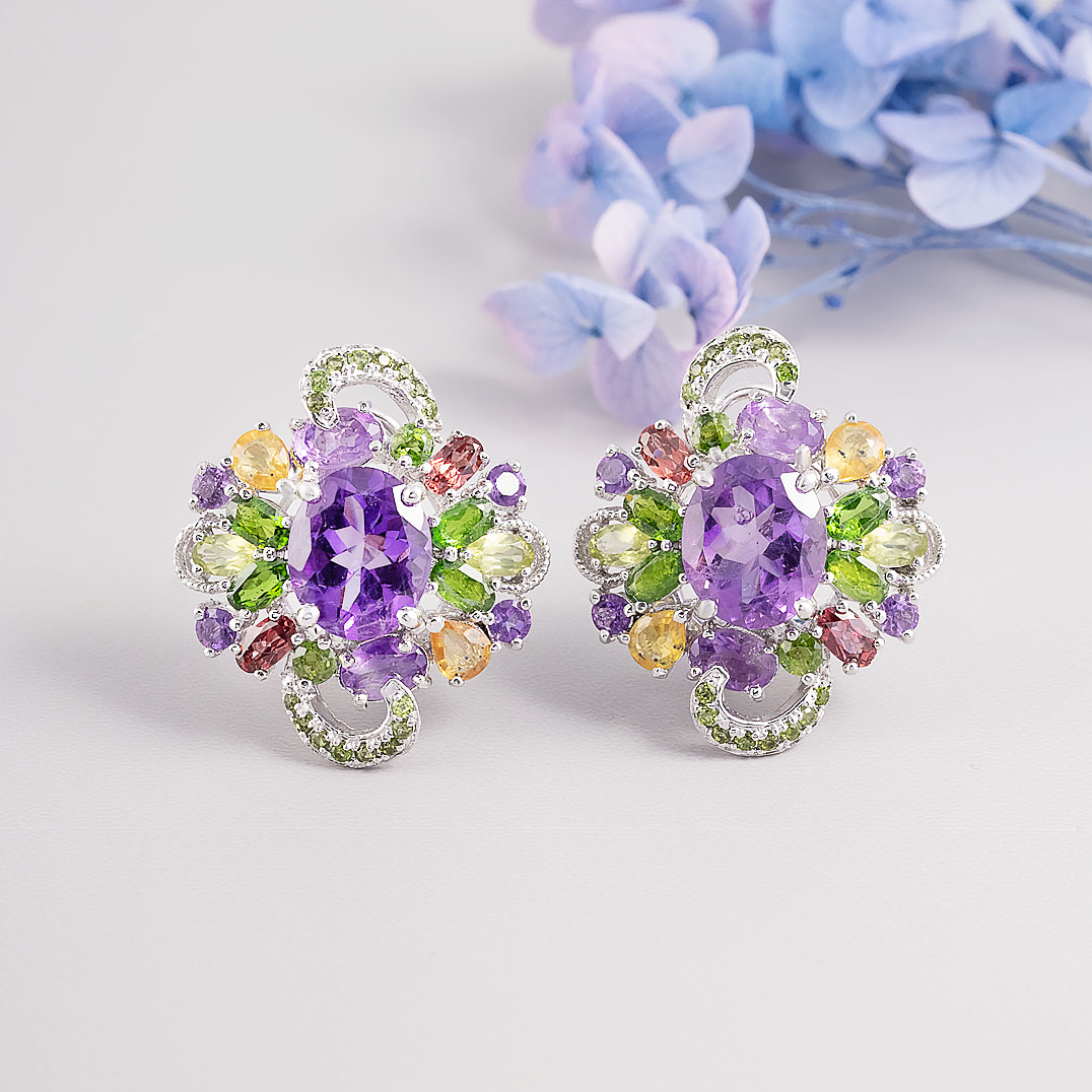 002334 Серьги (Ag 925)