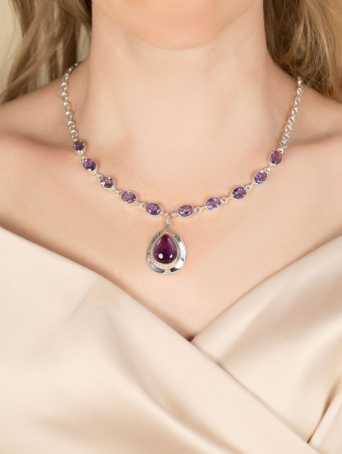 95982 Колье (Ag 925)