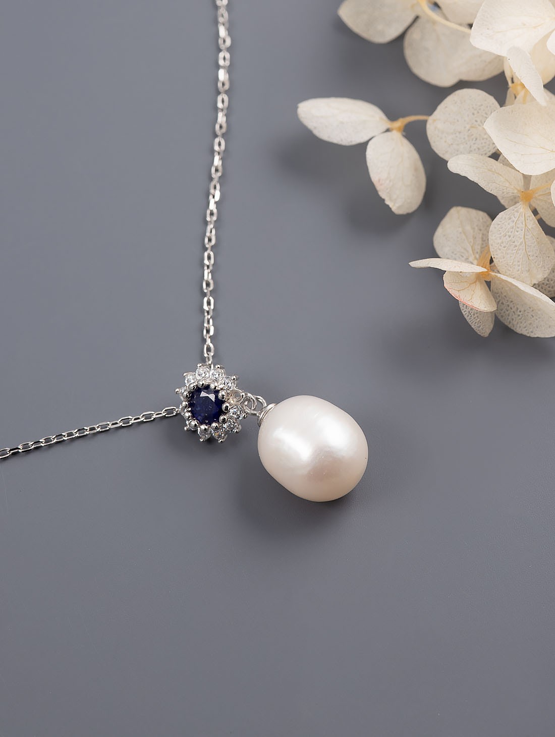 999948 Колье (Ag 925)