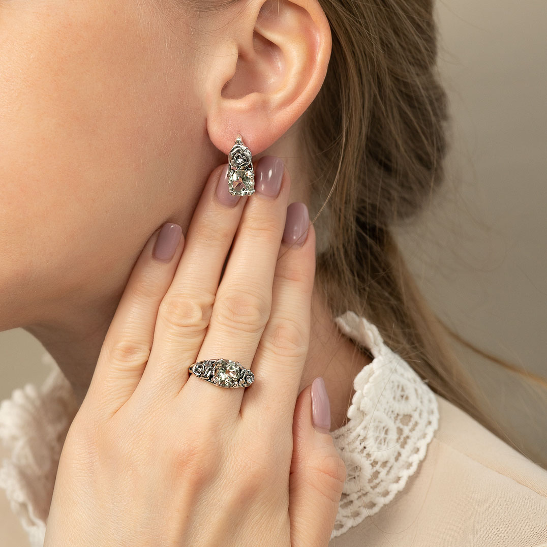 056357 Серьги (Ag 925)