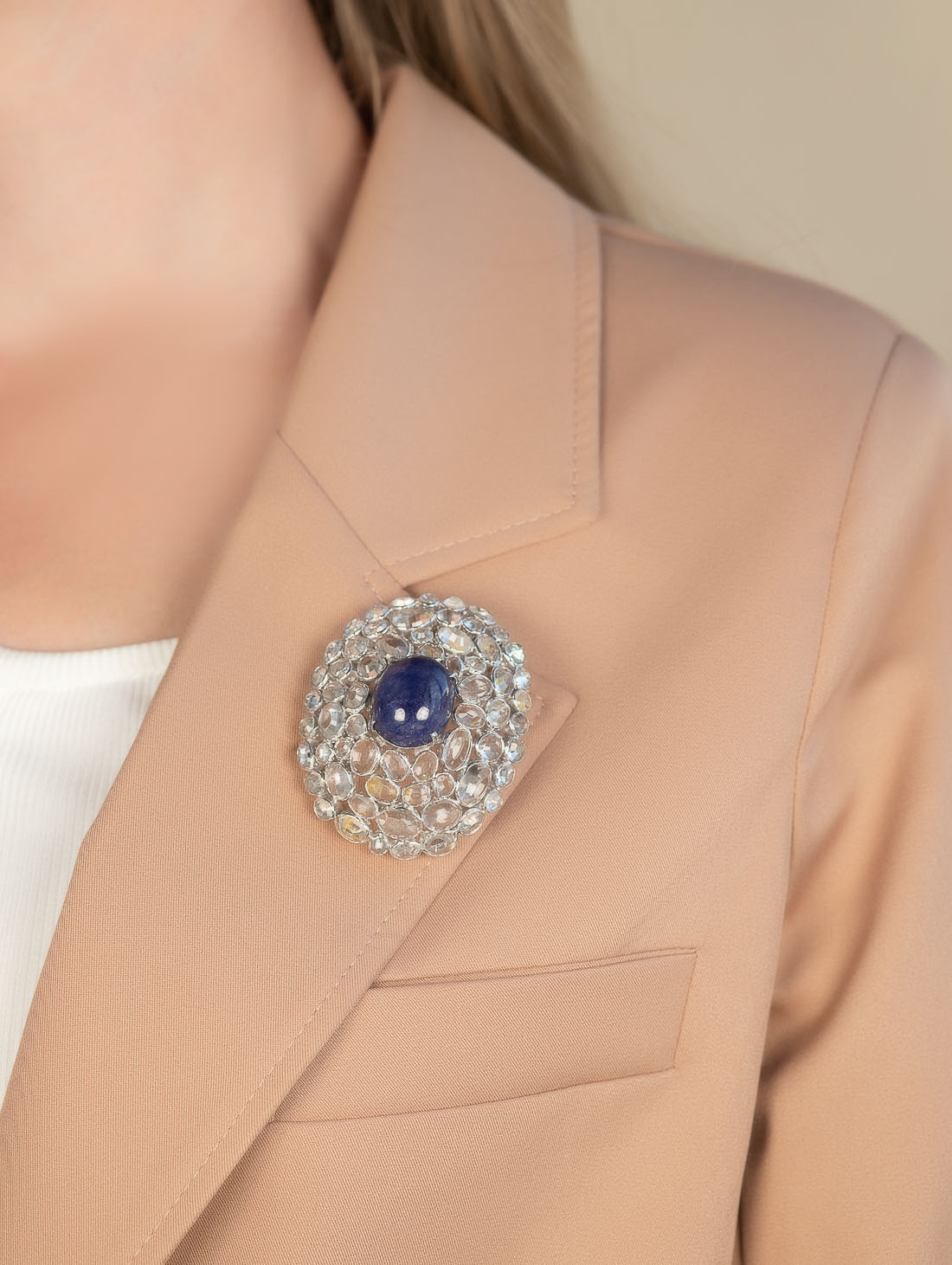 042343 Брошь-кулон (Ag 925)