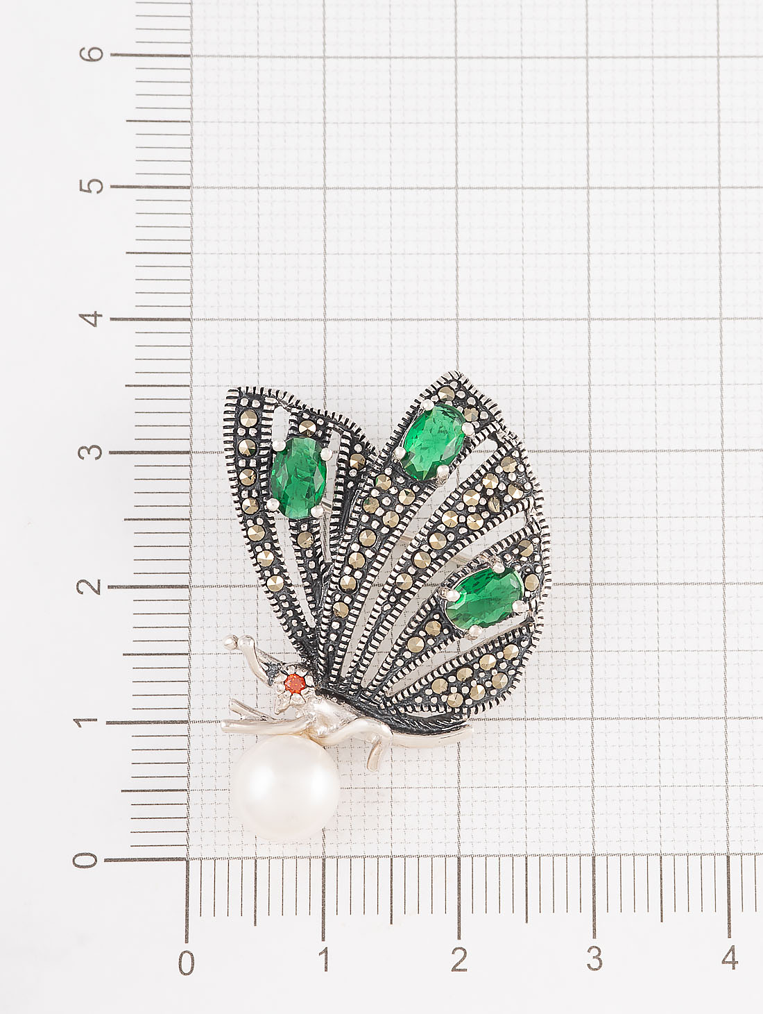 91568 Брошь (Ag 925)