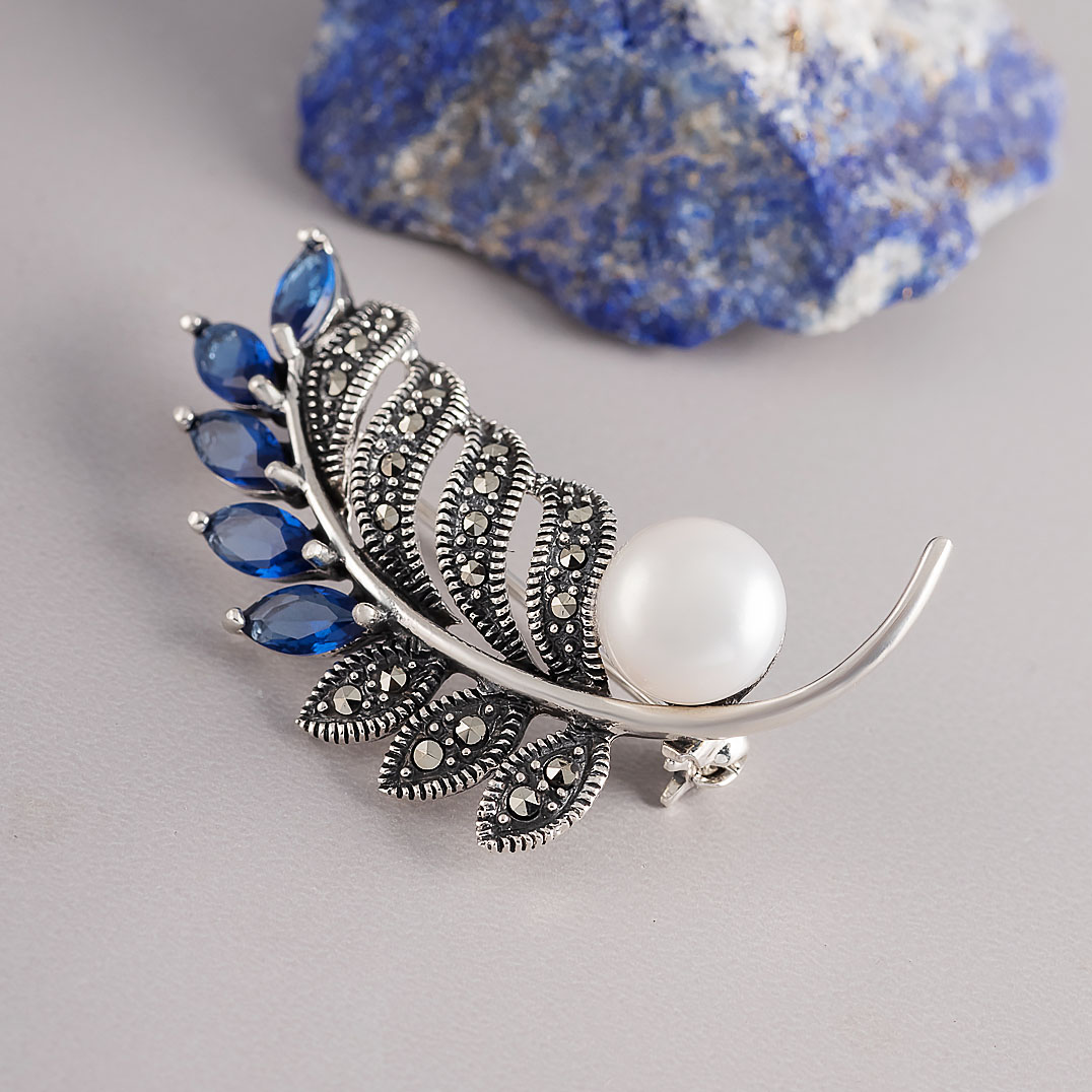 91388 Брошь (Ag 925)