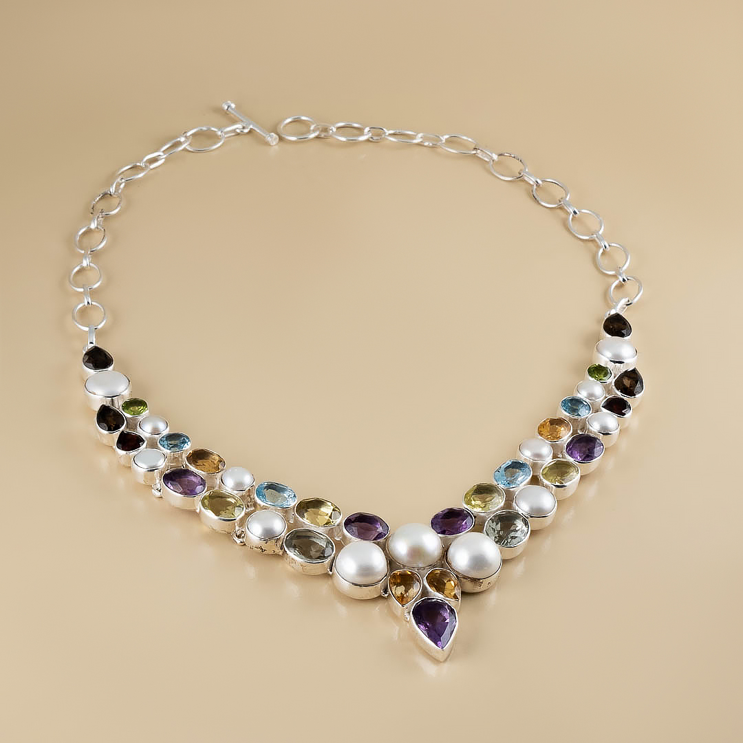 075 Колье (Ag 925)