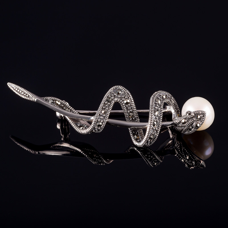 0840 Брошь (Ag 925)