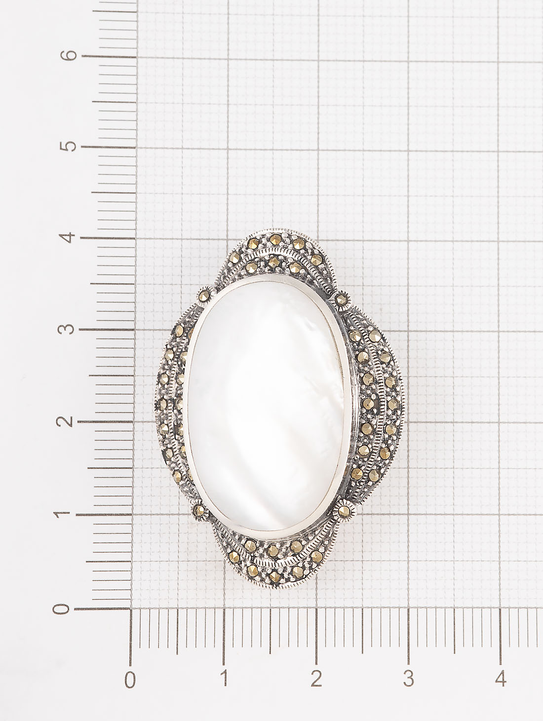 91610 Брошь (Ag 925)