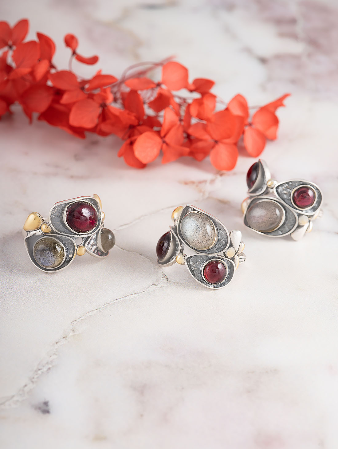 Err1452z ЛабГр Серьги (Ag 925)