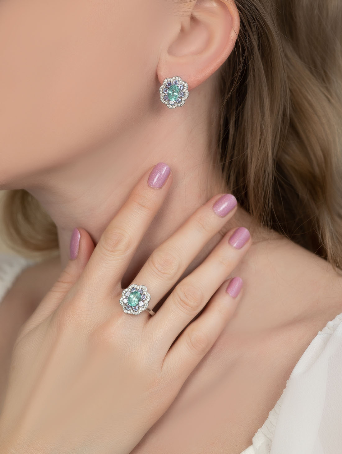 100903 Серьги (Ag 925)