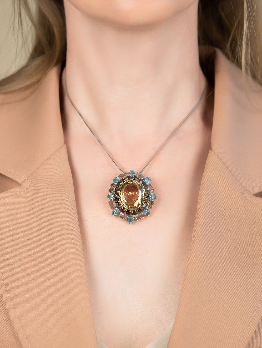 294 Брошь-кулон (Ag 925)