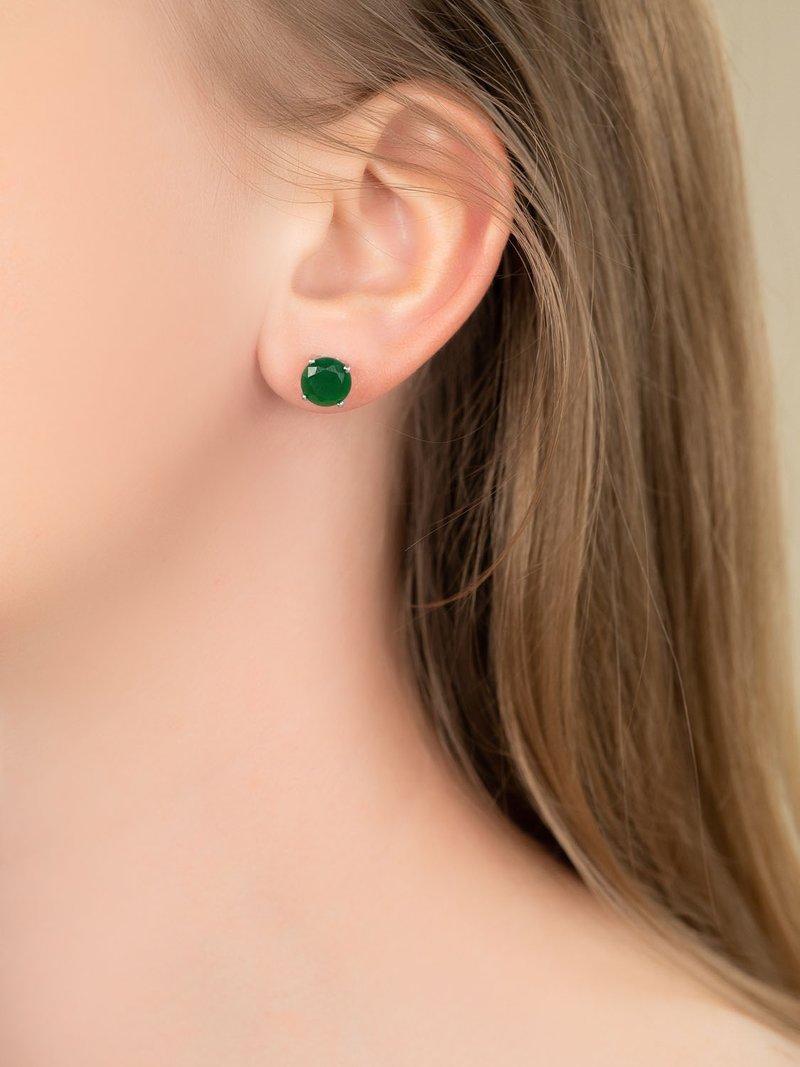 9318 Серьги пуссеты (Ag 925)