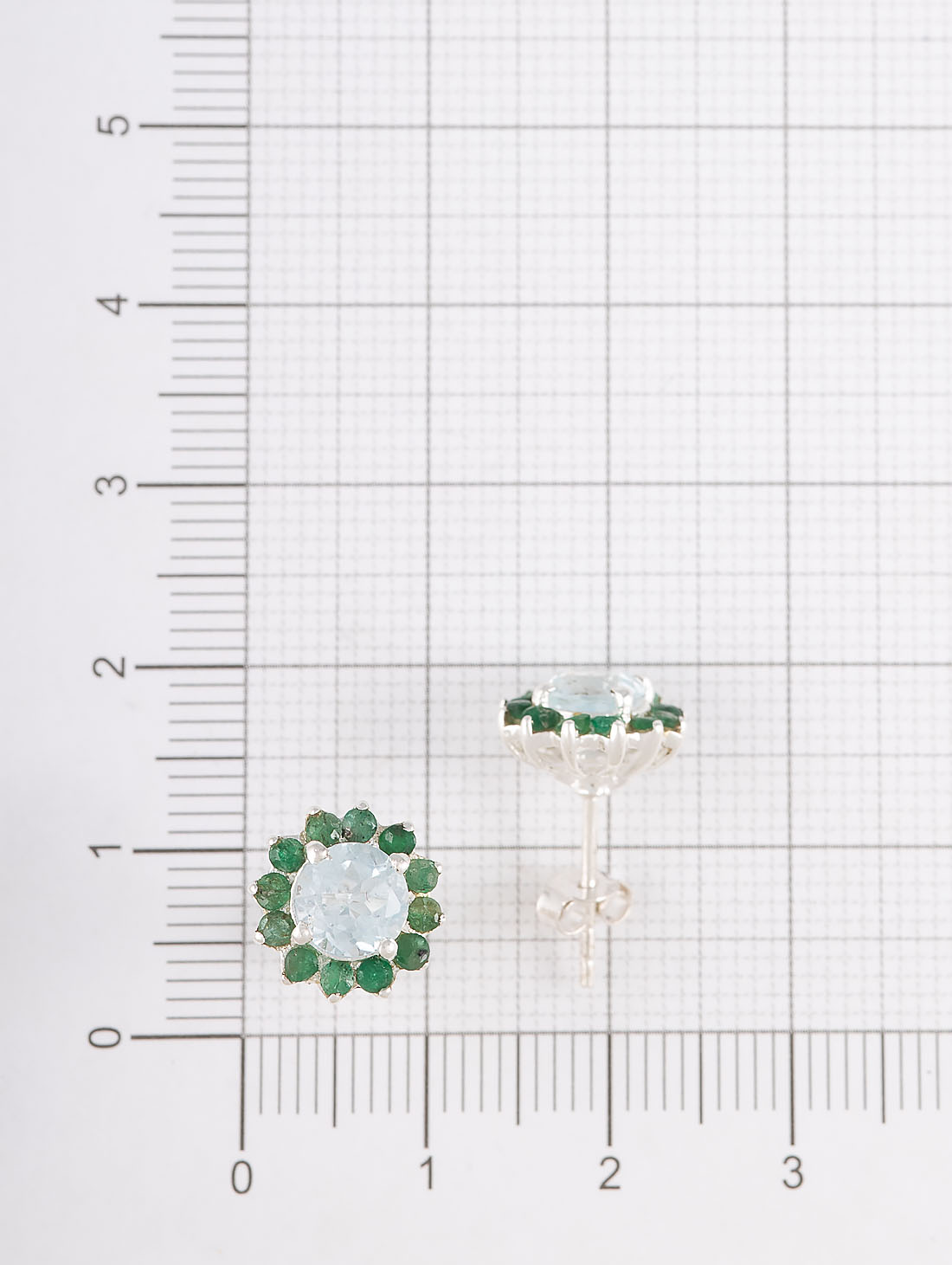 9383 Серьги пуссеты (Ag 925)