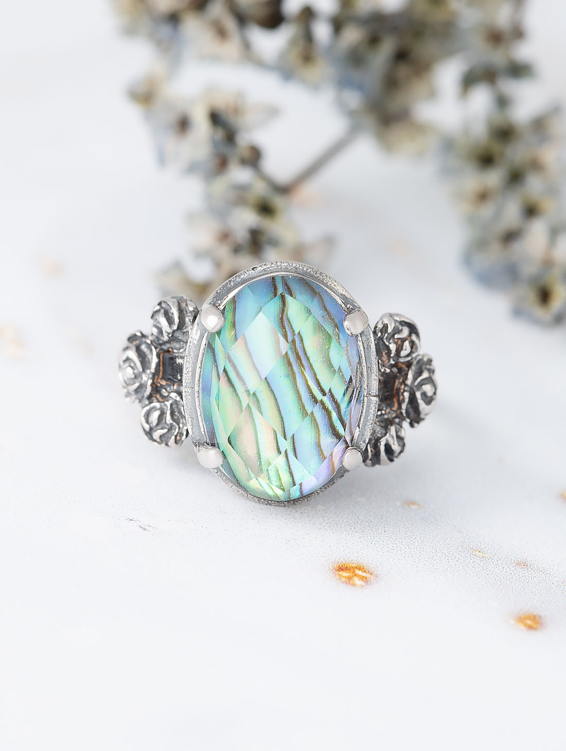 041382 Кольцо (Ag 925)