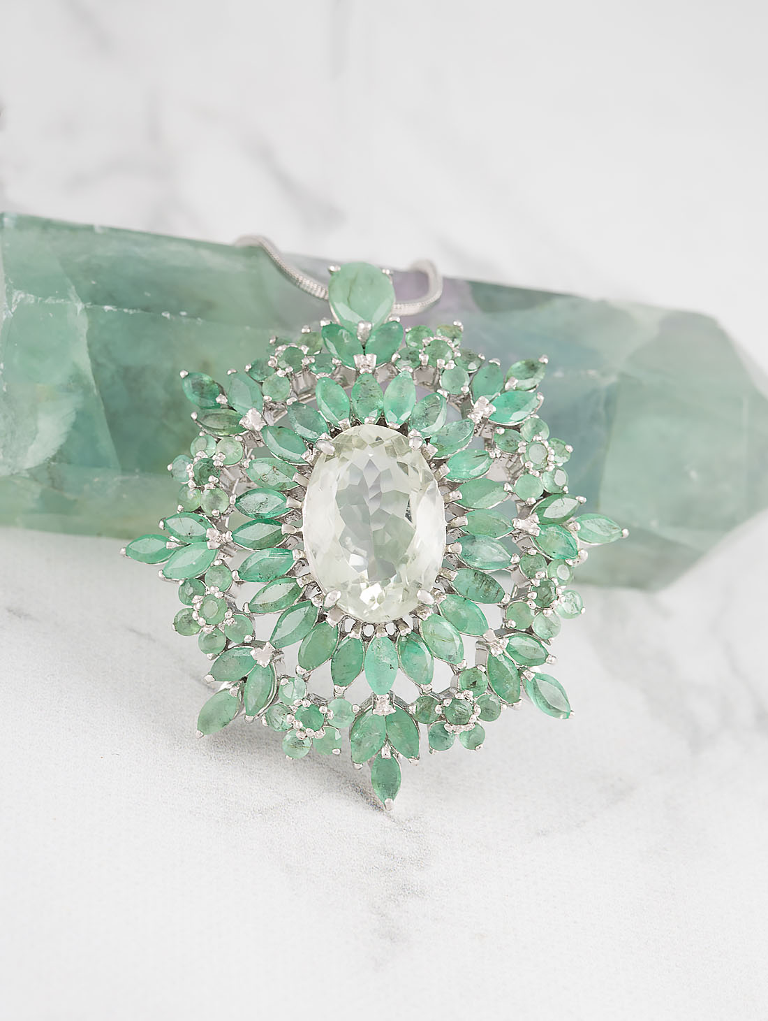 303 Брошь-кулон (Ag 925)